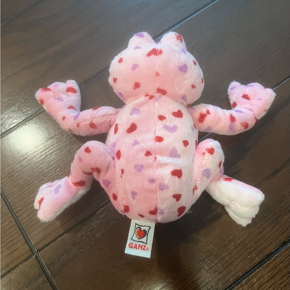 Ganz Webkinz Love Frog HM144 Plush Stuffed Animal - Picture 3 of 8